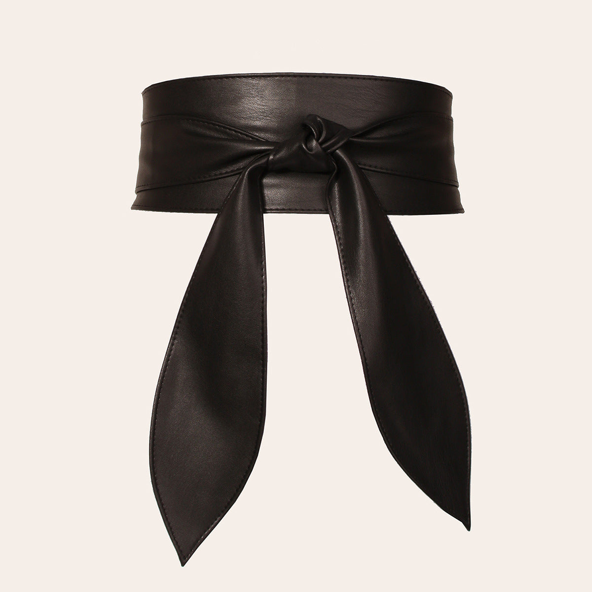 Women's Wide Waist Belt, Soft, Versatile, Elegant Bow Ribbon