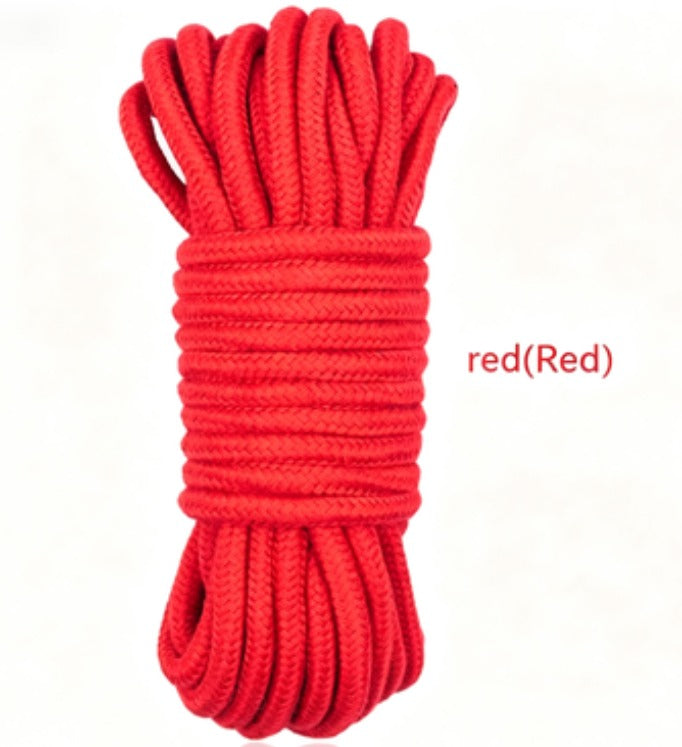 Erotic Bondage Rope for Couples, Intimate Play, 5m/10m Cotton Rope, SM Adult Product