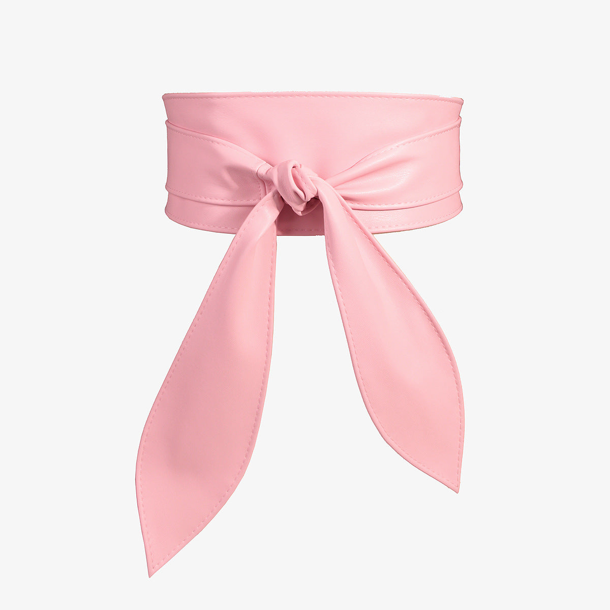 Women's Wide Waist Belt, Soft, Versatile, Elegant Bow Ribbon