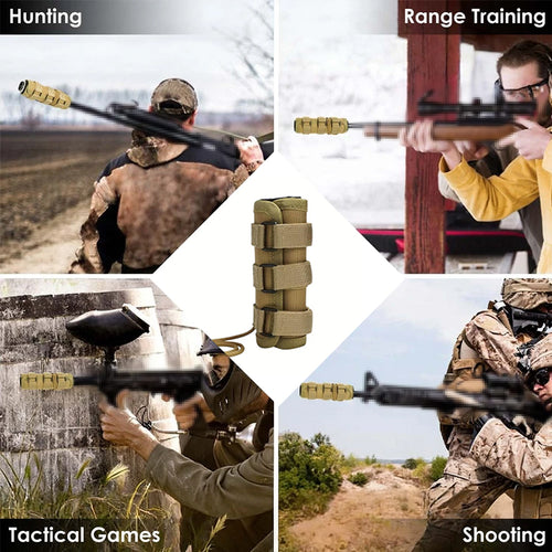 1200°F Heat Guard for Airsoft/Hunting Suppressors, 5/6/7/9 Inch Silencer Cover