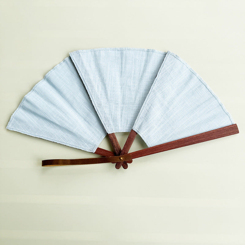 Embroidered Folding Hand Fan - Vintage Spanish Fan for Wedding, Home Decor & Cultural Display