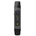 Abdominal breathing trainer lung capacity data detector