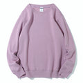 Sweatshirt Men's Round Neck Thicken Warm Outerwear Couple Style Long Sleeve