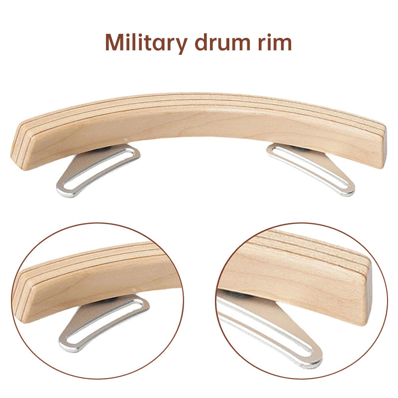 Maple Wood Bass Drum Beat Block – Enhance Acoustic Tone for Live Drum Kits