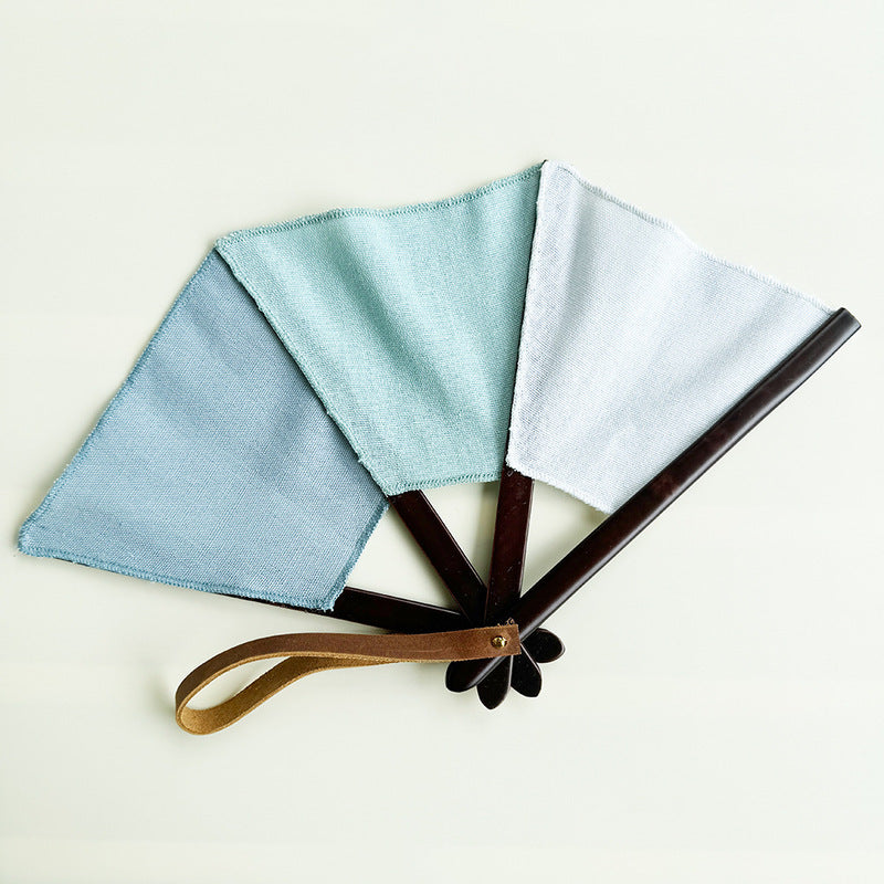 Embroidered Folding Hand Fan - Vintage Spanish Fan for Wedding, Home Decor & Cultural Display