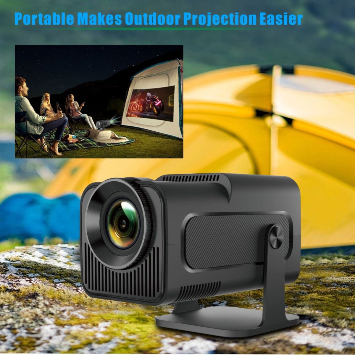 HY320mini Ultra HD Projector Android 11 System Projector