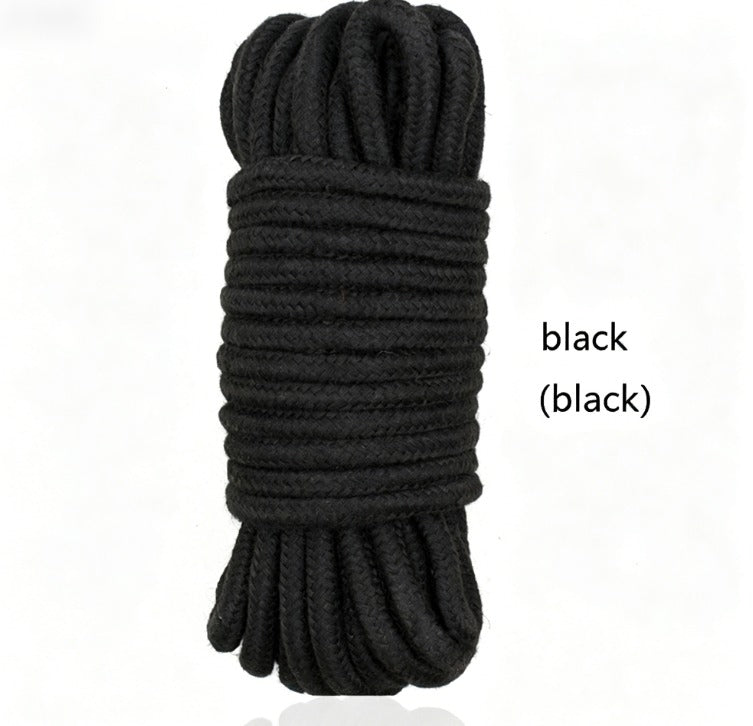 Erotic Bondage Rope for Couples, Intimate Play, 5m/10m Cotton Rope, SM Adult Product