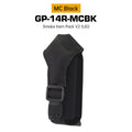 Tactical MOLLE Grenade/Magazine Pouch - Elastic & Fixed Straps for Outdoor/Airsoft Use