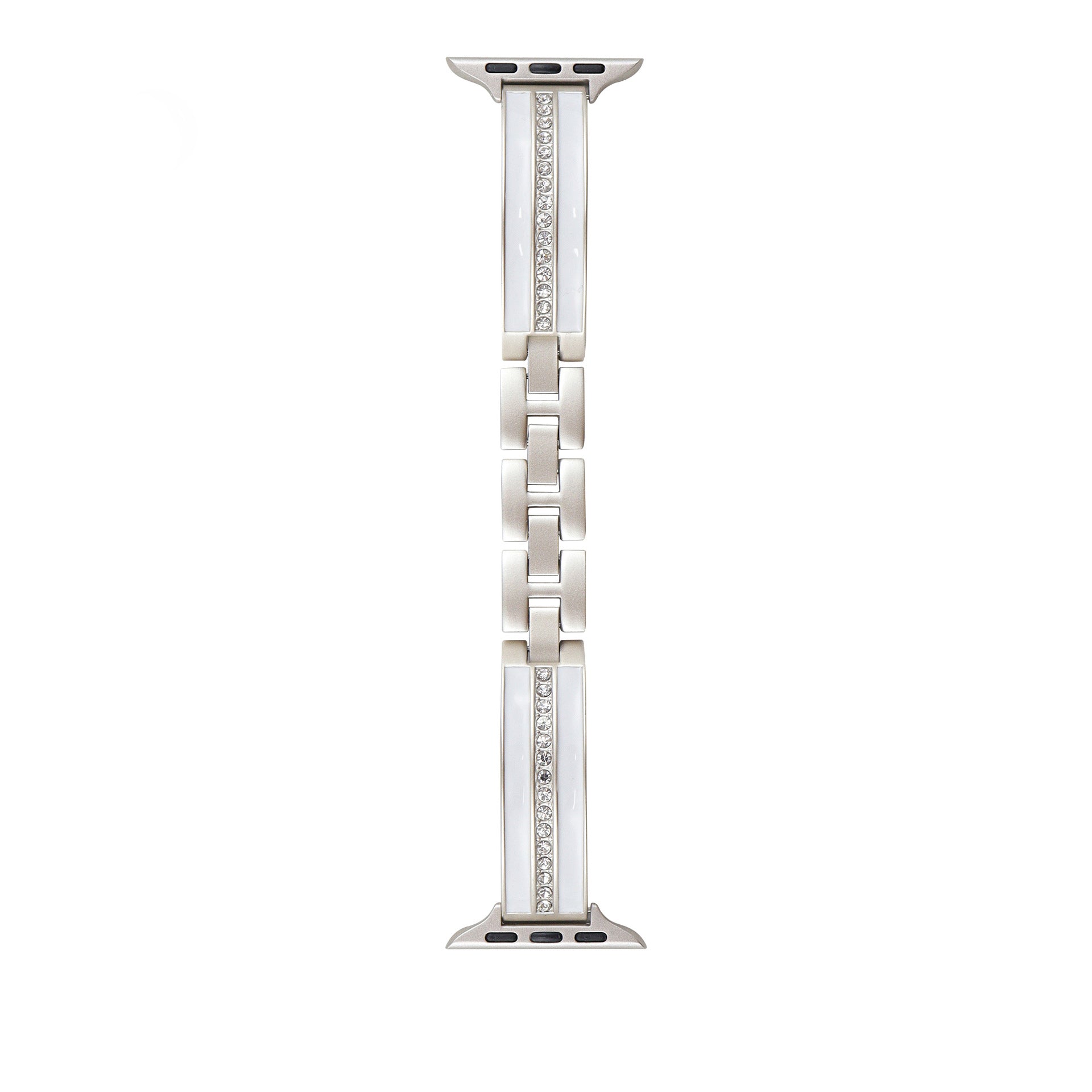 Curved metal strap suitable for Apple iWatch 11th generation 10/987