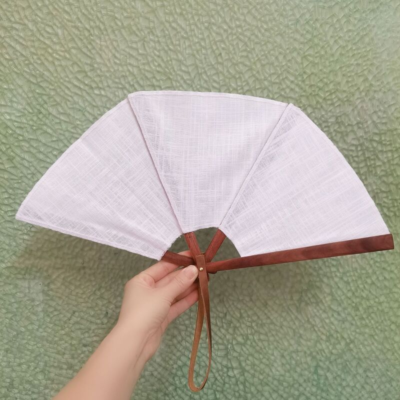 Embroidered Folding Hand Fan - Vintage Spanish Fan for Wedding, Home Decor & Cultural Display