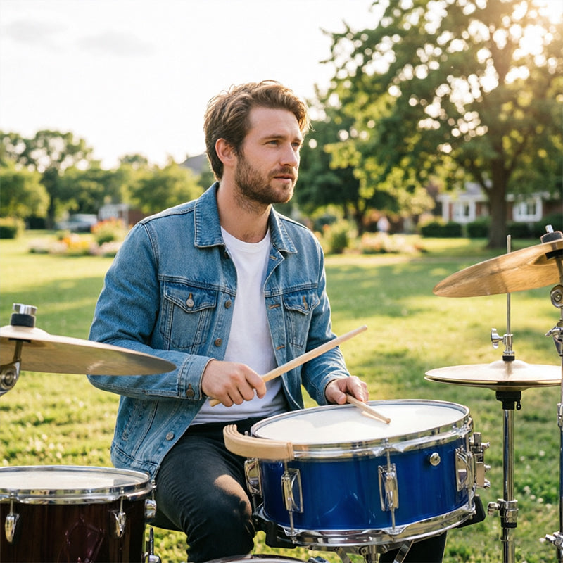 Maple Wood Bass Drum Beat Block – Enhance Acoustic Tone for Live Drum Kits